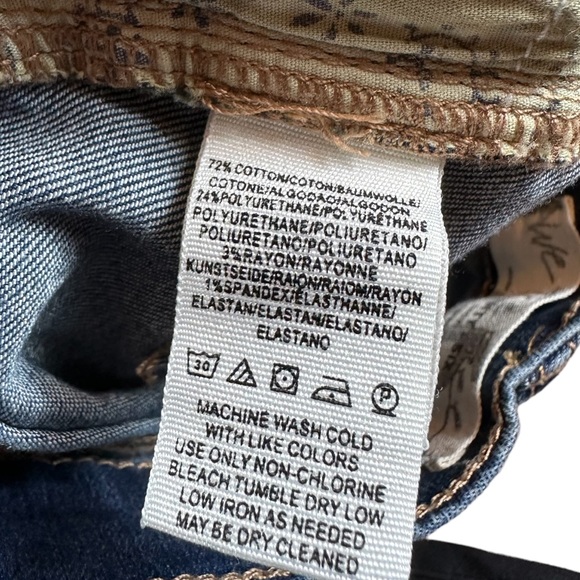 WE THE FREE x FREE PEOPLE: We The Free Teagan Denim Jean Mini Skirt - Size 26 - Picture 6 of 10